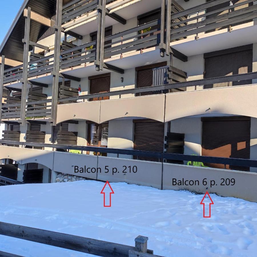 Villard Je T'Aime - Residence Les Tennis - 2 Appartements 2 Pieces 5 P Et 6 P Luaran gambar